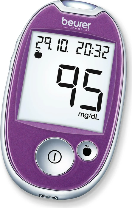 Beurer GL 44 purple (mg/dL)
