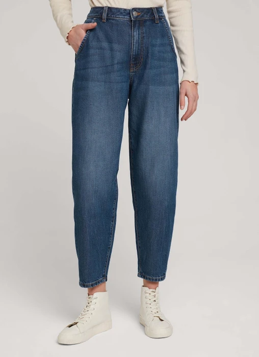 Tom Tailor Barrel Mom Vintage Jeans Jeans used mid stone blue denim (Damen)