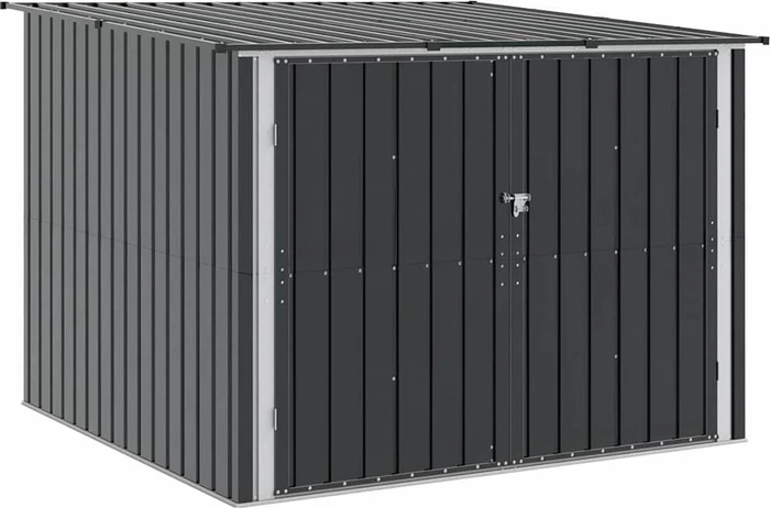 vidaXL Fahrradgarage Gartenschrank anthrazit