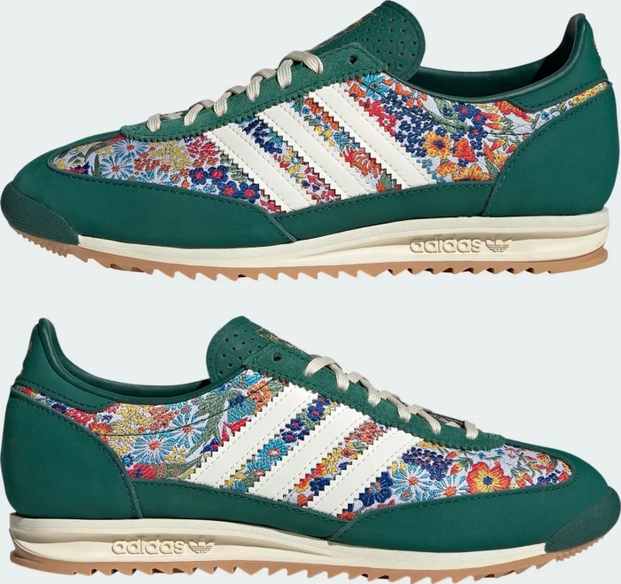 adidas SL 72 OG X Liberty London collegiate green/cream white/gum