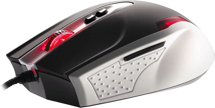 Tt esports Black Combat White Gaming Mouse, USB