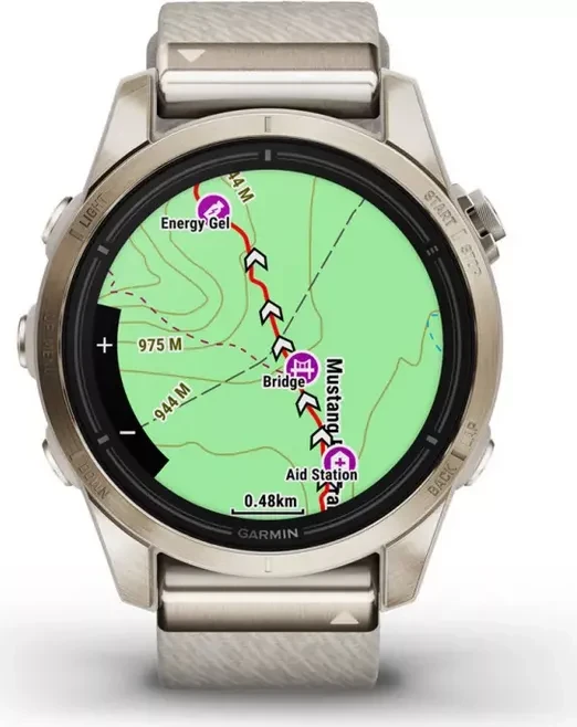 Garmin epix 2S Pro Sapphire cream heather/soft gold