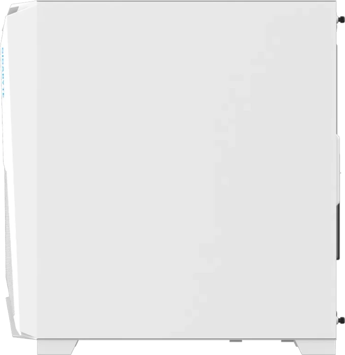 GIGABYTE C301 Glass White V2, weiß, Glasfenster