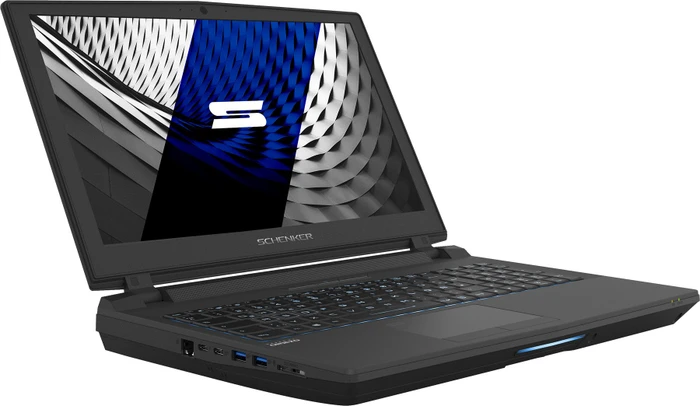 Schenker DTR 15-adnx, Core i7-7700K, 16GB RAM, 250GB SSD, 1TB HDD, GeForce GTX 1070, DE