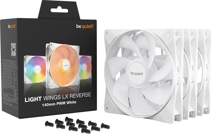be quiet! Light Wings LX PWM, 140mm, 3er-Pack