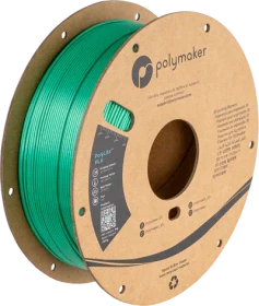 Polymaker PolyLite Silk PLA, grün, Spule, 1.75mm, 1.00kg