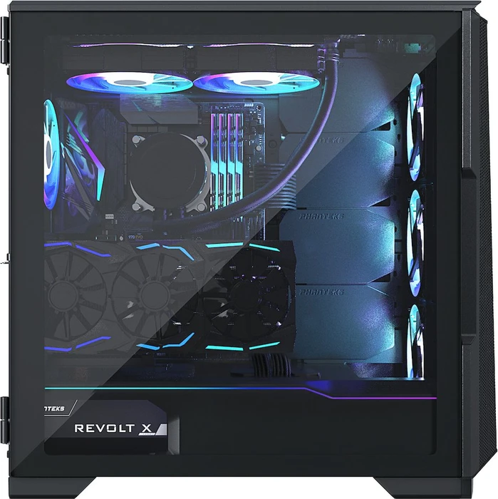 Phanteks Eclipse P500A DRGB, schwarz, Glasfenster