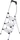 Hailo LivingStep Comfort Plus Haushaltsleiter, 3 Stufen (4303-301)