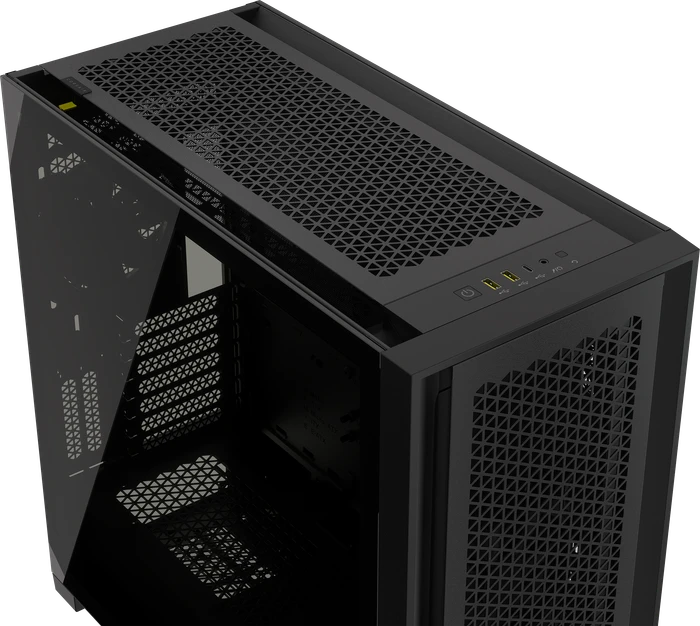 Corsair 5000D Airflow, schwarz, Glasfenster