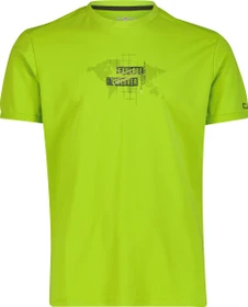 CMP Pique Adventure Print Funktionsshirt kurzarm mela (Herren)
