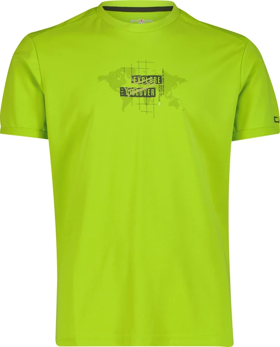 CMP Pique Adventure Print Funktionsshirt kurzarm mela (Herren)