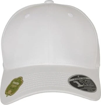 Flexfit 1 10 Premium Snapback Kappe weiß