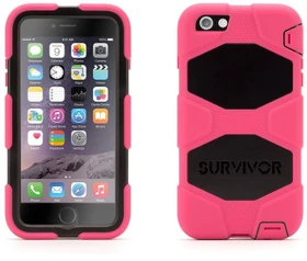Griffin Survivor All-Terrain für Apple iPhone 6 Plus rosa/schwarz