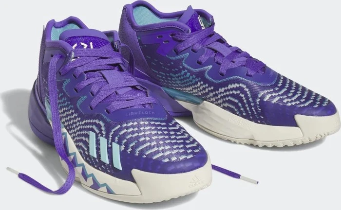 adidas D.O.N. Issue #4 purple rush/off white/clear aqua