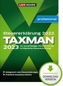 Lexware Taxman Professional 2023, 5 User, ESD (deutsch) (PC)