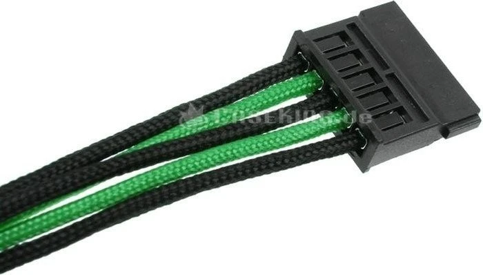 CableMod B-Series SP ModFlex 10-CM Kabel Kit für Netzteile, schwarz/grün