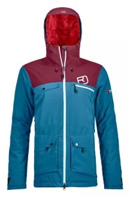 Ortovox 2L Swisswool Andermatt Funktionsjacke blue sea (Damen)