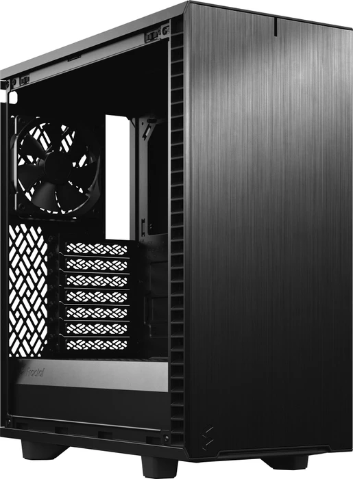 Fractal Design Define 7 Compact Black TG Light Tint, Glasfenster, schallgedämmt