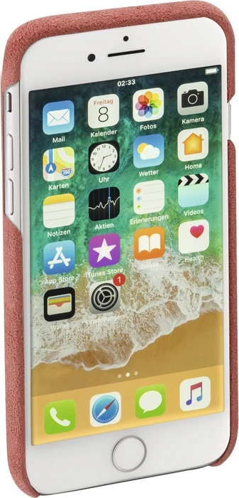 Hama Cover Finest Touch für Apple iPhone 6/6s/7/8/SE (2020) Coral