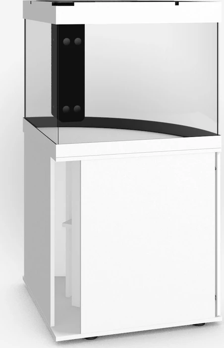 Juwel Trigon 190 LED Aquarium-Set mit Unterschrank, weiß/weiß, 190l