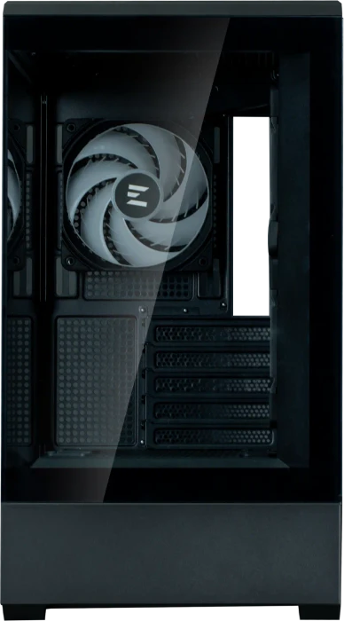 Zalman P30 [V2] Black, schwarz, Glasfenster