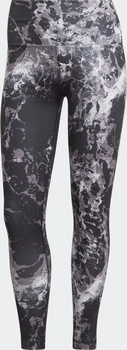 adidas Yoga Essentials Print Hose 7/8 grey two/trace grey (Damen)