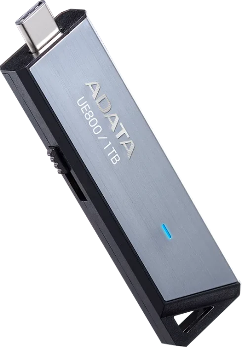 ADATA UE800 1TB silber, USB-C, USB 3.2 Gen 2×1