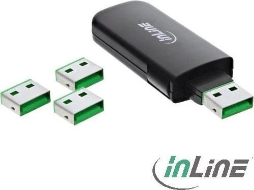 InLine USB Portblocker, 4er-Pack