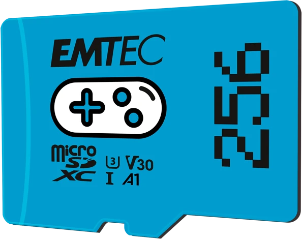 Emtec GAMING, microSD UHS-I U3, A1/A2, V30
