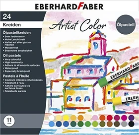 Eberhard Faber Artist Color Ölpastellkreide, 24 Farben, 24er-Set
