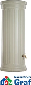 Garantia Säulentank Regenwassertank 2000l sandbeige