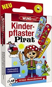 WUNDmed Pirat, 1.9 x 6.3cm, 10 Stück