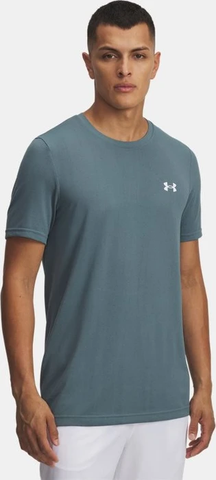 Under Armour Vanish Seamless Funktionsshirt kurzarm jasper blue/white (Herren)