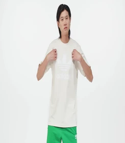 adidas Adicolor Trefoil T-Shirt kurzarm wonder white (Herren)