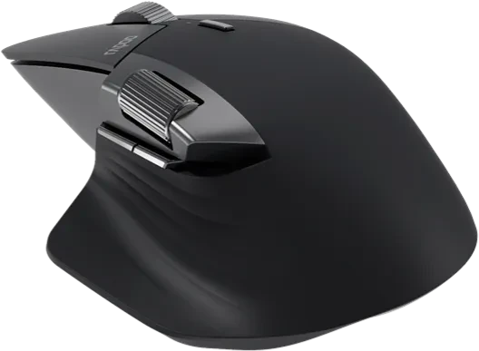Rapoo MT760L Wireless Multi-mode Mouse schwarz/grau, USB/Bluetooth