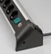 Brennenstuhl Alu-Office-Line Tischsteckdose, 4-fach, 1.8m, schwarz/silber Vorschaubild