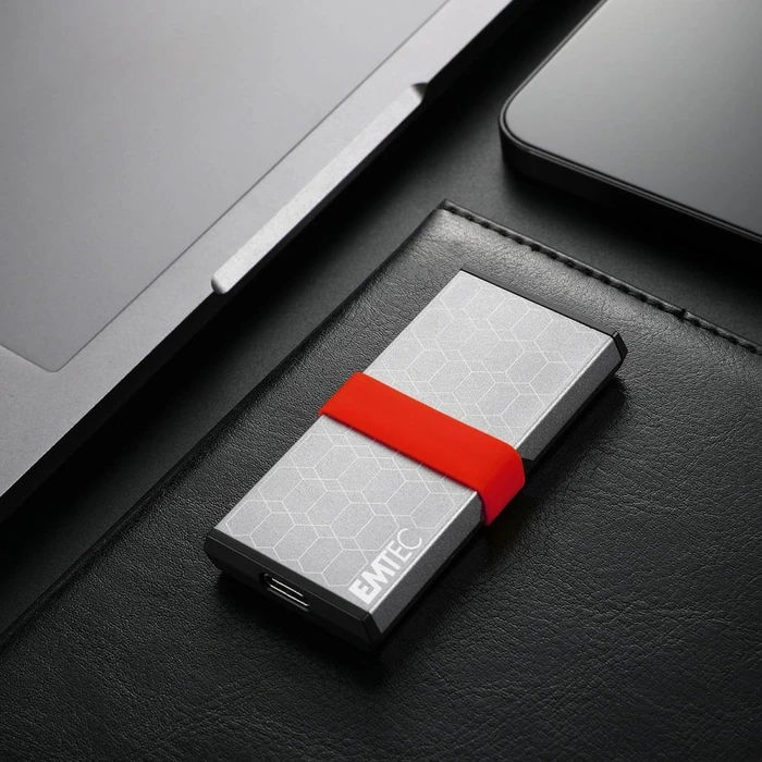 Emtec X205 Mini Portable SSD, 256GB, USB-C 3.1