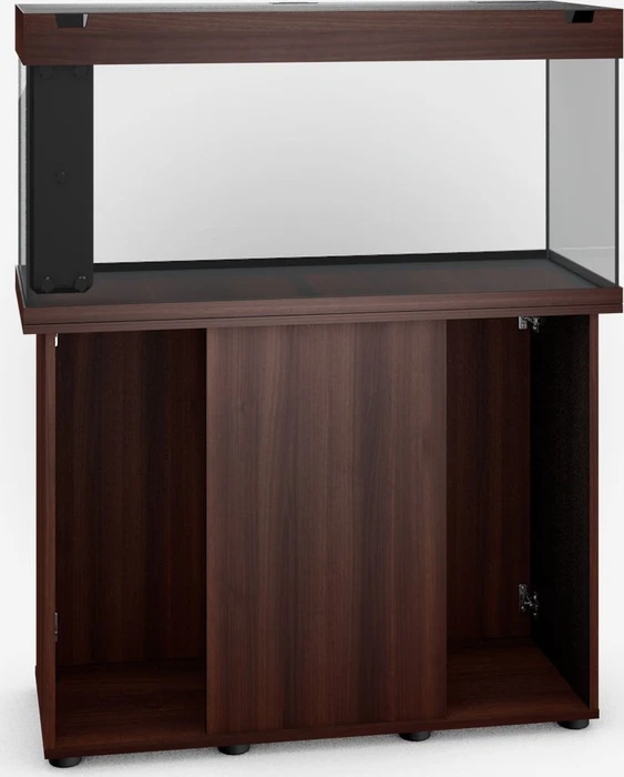 Juwel Rio 180 LED Aquarium-Set mit Unterschrank, dunkles Holz/dunkles Holz, 180l