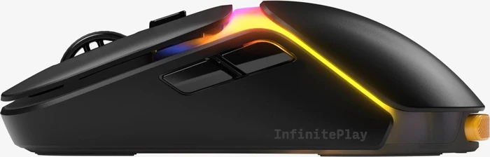 Glorious Model O3 8K Wireless mit Ladestation, schwarz, USB/Bluetooth