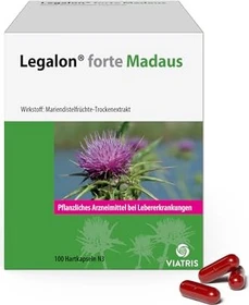 Legalon forte Madaus Hartkapseln, 100 Stück