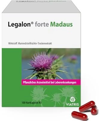Legalon forte Madaus Hartkapseln, 100 Stück