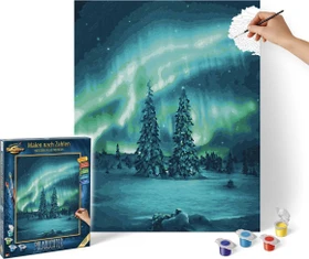 Schipper Arts & Crafts Malen nach Zahlen Polarlichter