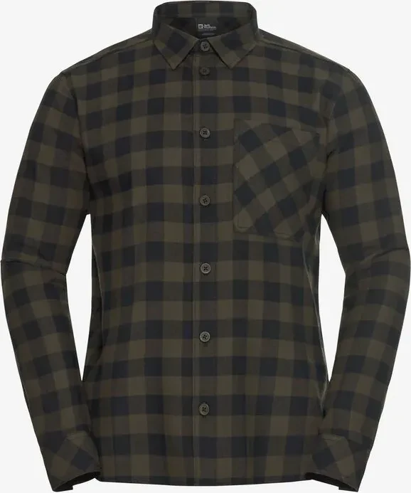 Jack Wolfskin Lite Flannel Hemd langarm (Herren)