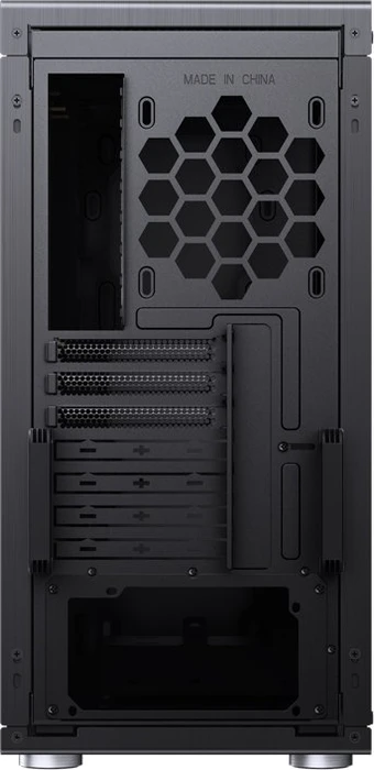 Jonsbo U6 Black, schwarz, Glasfenster
