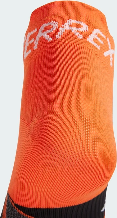 adidas Terrex Heat.Rdy Trail Running Speed Ankle Laufsocken semi impact orange/white