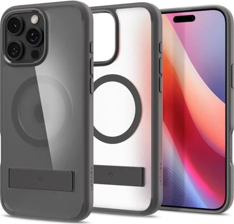 Spigen Ultra Hybrid S (MagFit) für Apple iPhone 16 Pro Frost Gray