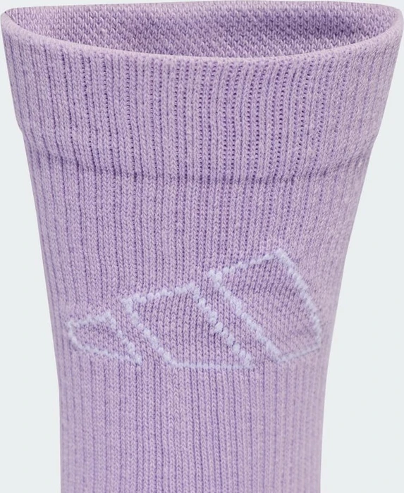 adidas Logo Socken white/aurora plum/preloved violet/powder plum, 3 Paare