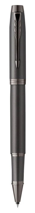 Parker IM Monochrome Tintenroller (Mine) gun metal stainless steel, Geschenkbox