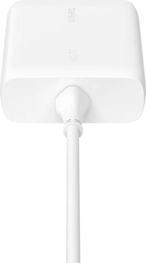 Belkin BoostCharge Pro 200W 4-Port-USB-C-GaN-Ladegerät weiß