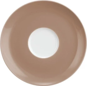 Seltmann Weiden Liberty pure colors Kombi-Untertasse groß 16, 16.1cm cocoa brown